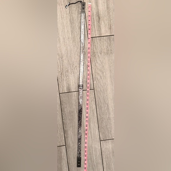 Armani Exchange Silver Gray  Belt - Picture 7 of 7